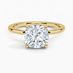 Roseline Cushion Setting Ring