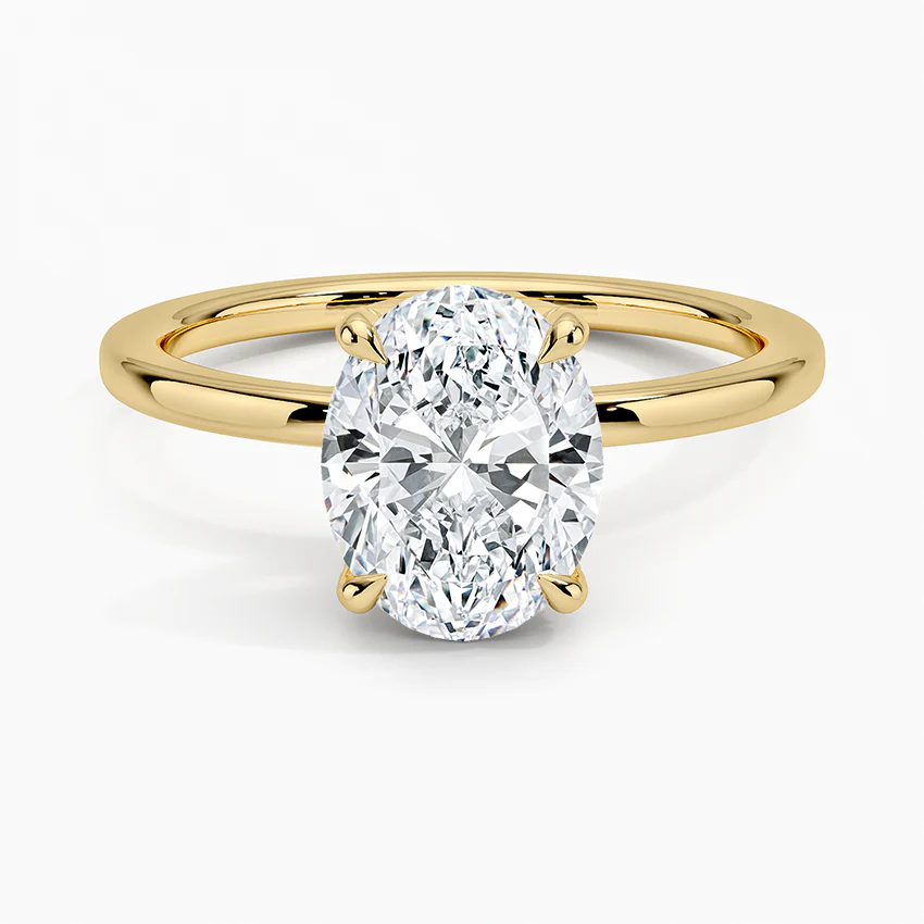 Roseline Oval Setting Ring