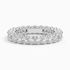 Oval Lab Diamond Eternity Ring
