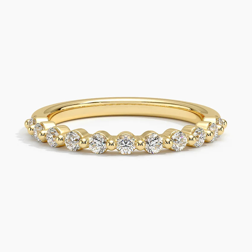 Aria Diamond Wedding Band