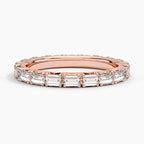 Emerald Cut Eternity Ring