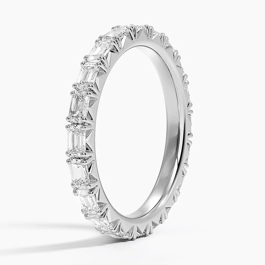 Emerald Cut Eternity Ring
