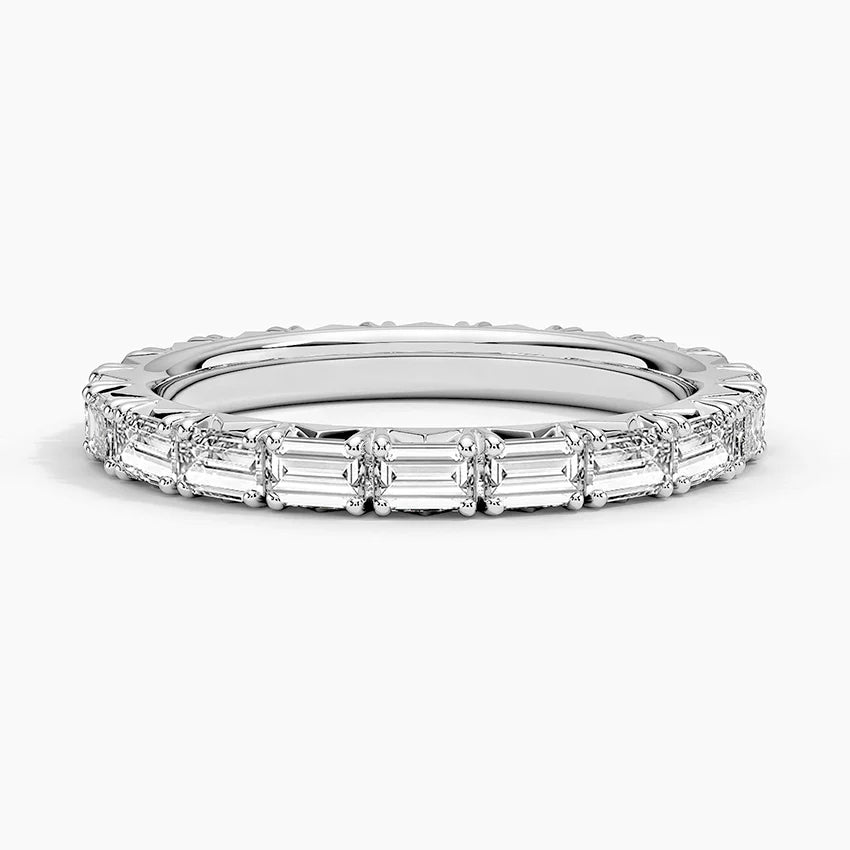 Emerald Cut Eternity Ring