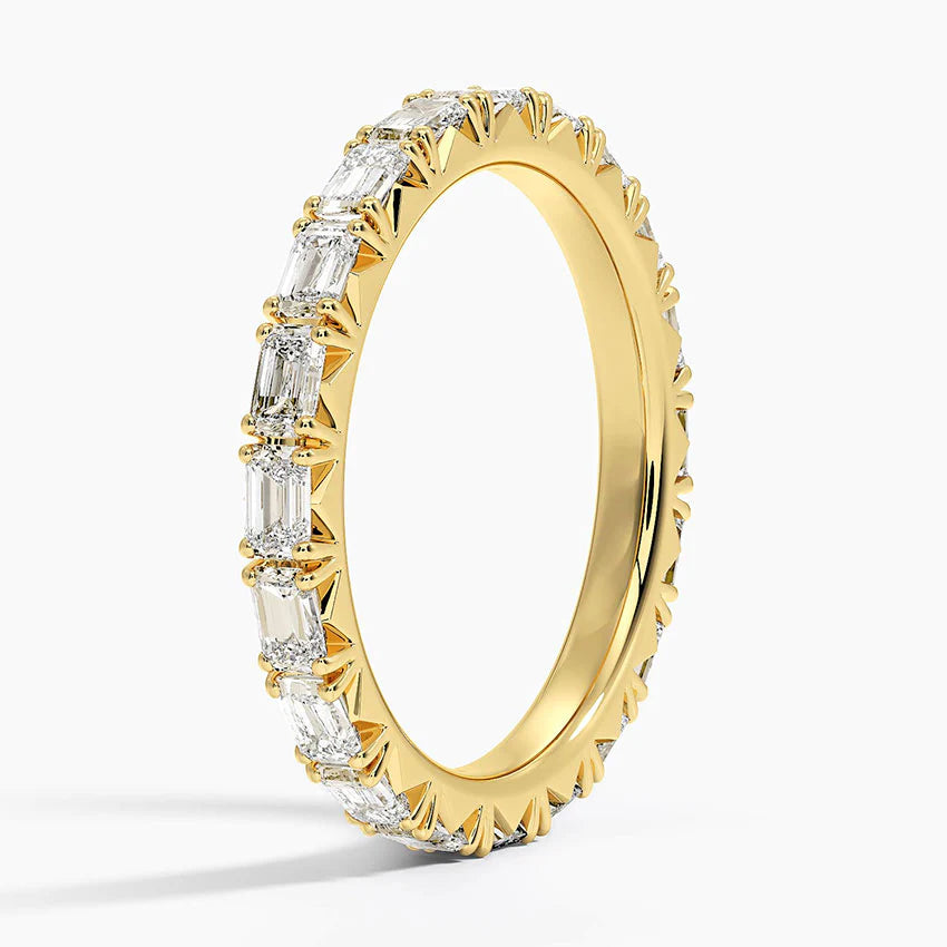 Emerald Cut Eternity Ring