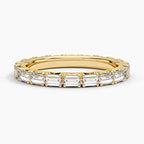 Emerald Cut Eternity Ring