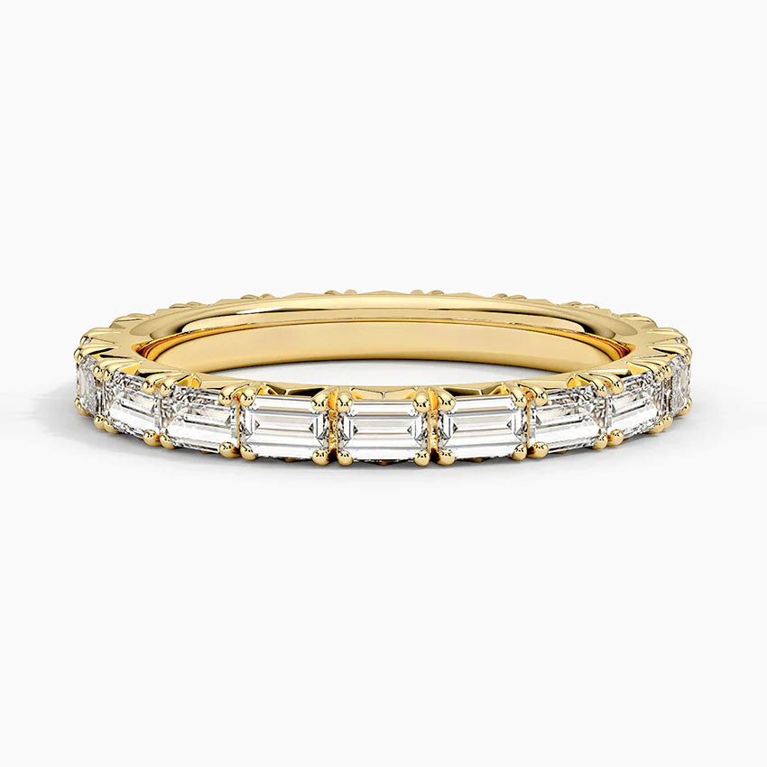 Emerald Cut Eternity Ring