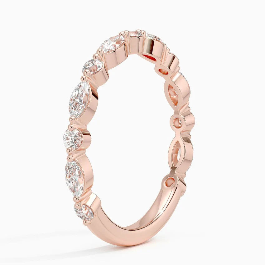 Grace Diamond Wedding Band