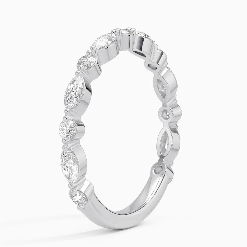 Grace Diamond Wedding Band