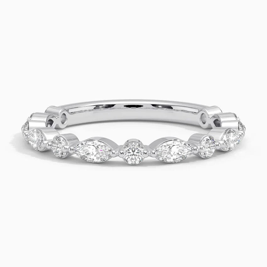Grace Diamond Wedding Band