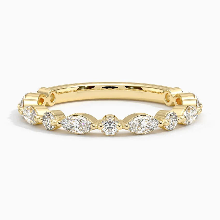Grace Diamond Wedding Band