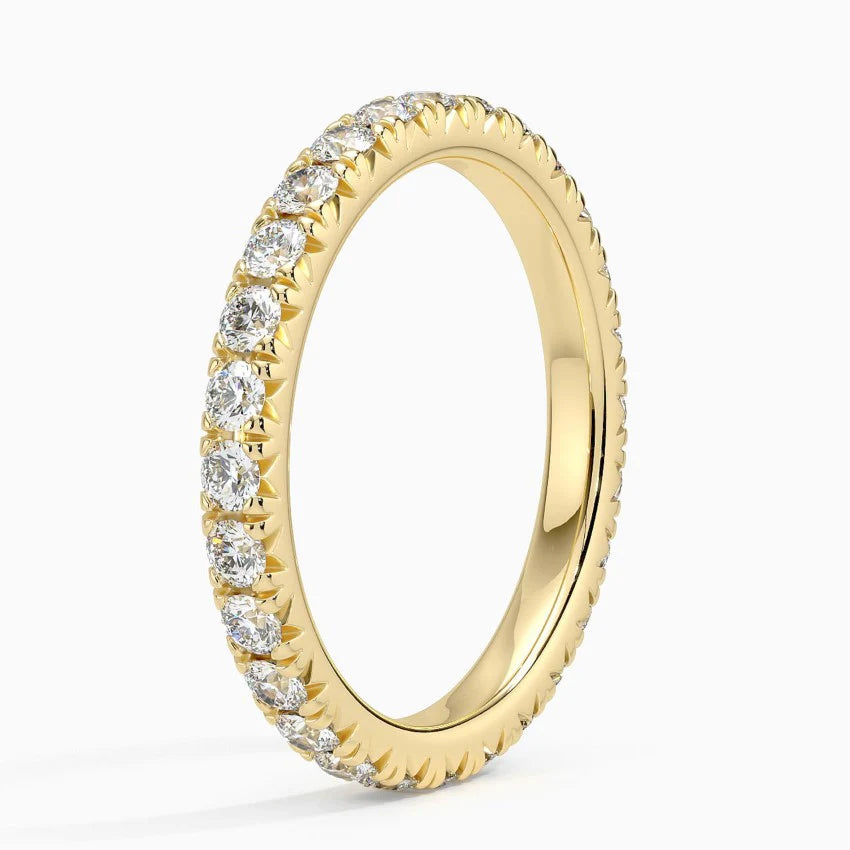 Faith Diamond Wedding Band