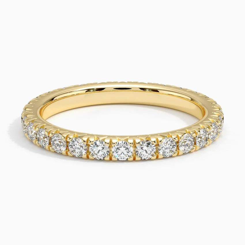 Faith Diamond Wedding Band