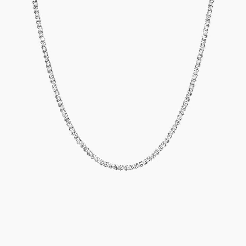 Petite Diamond Tennis Necklace