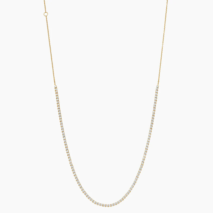Petite Diamond Tennis Necklace