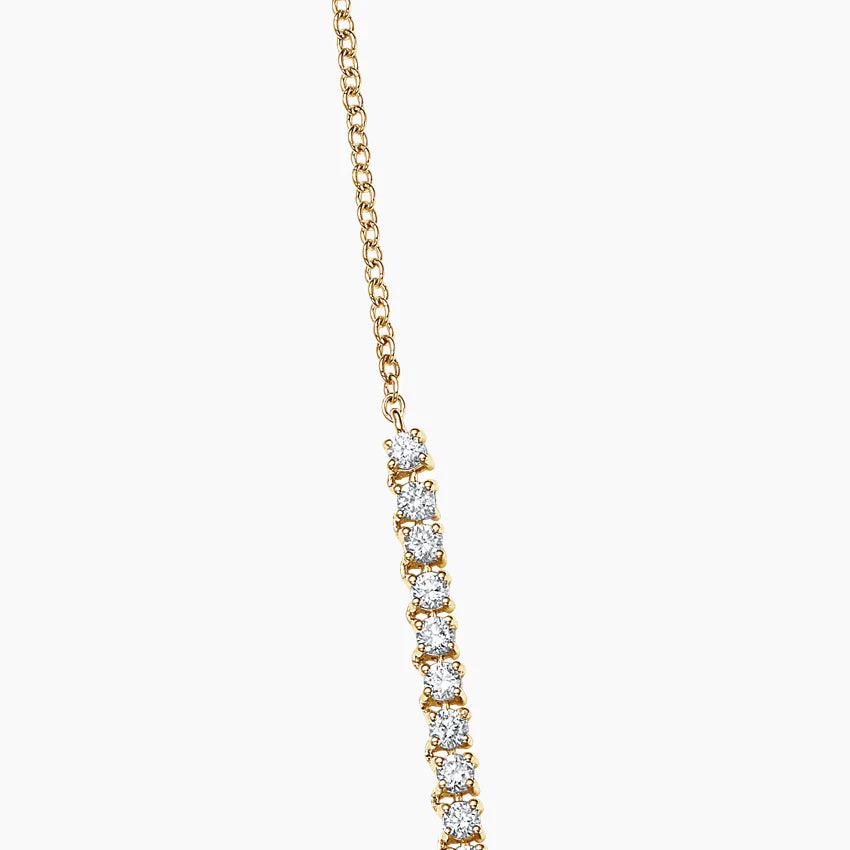 Petite Diamond Tennis Necklace