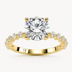 Fred Round Setting RIng