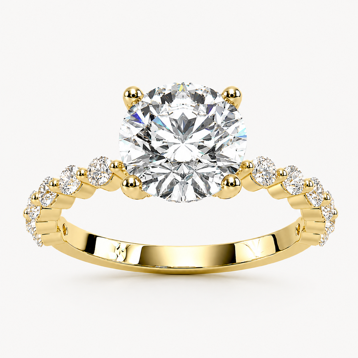 Fred Round Setting RIng