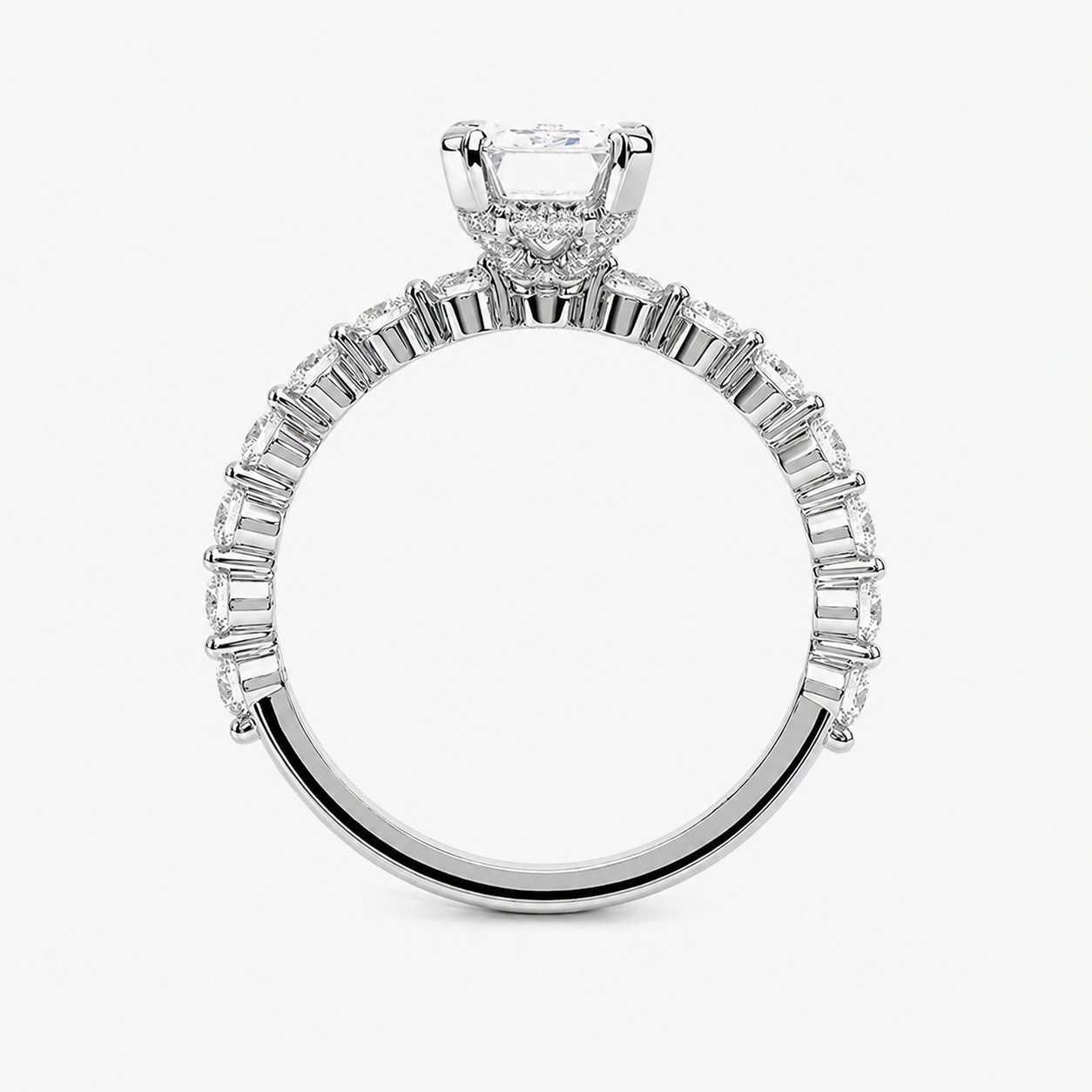 Fred Emerald Setting Ring
