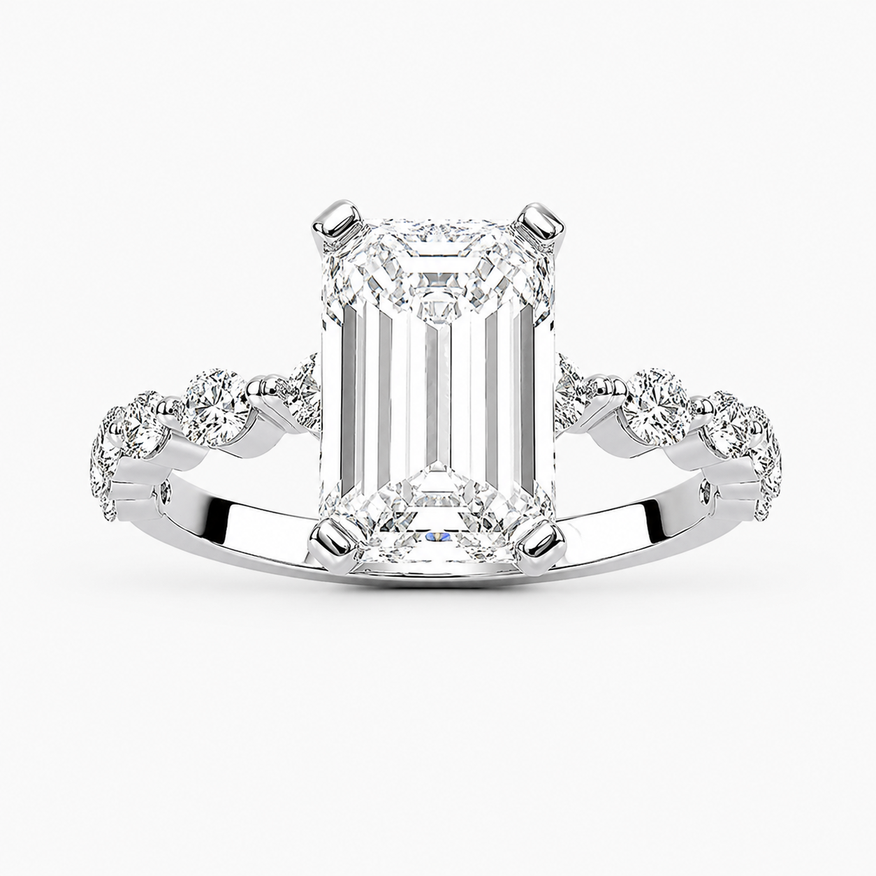 Fred Emerald Setting Ring
