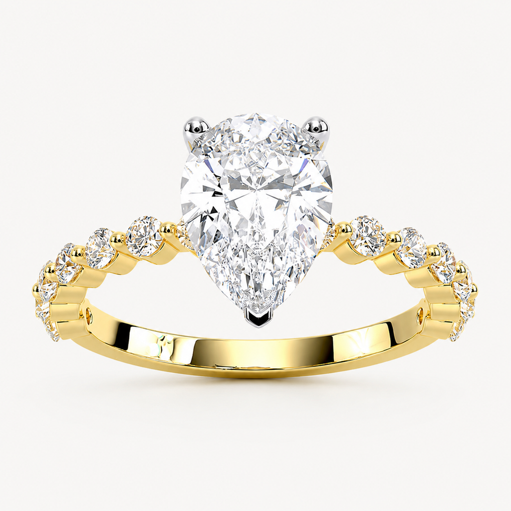 Fred Pear Setting Ring