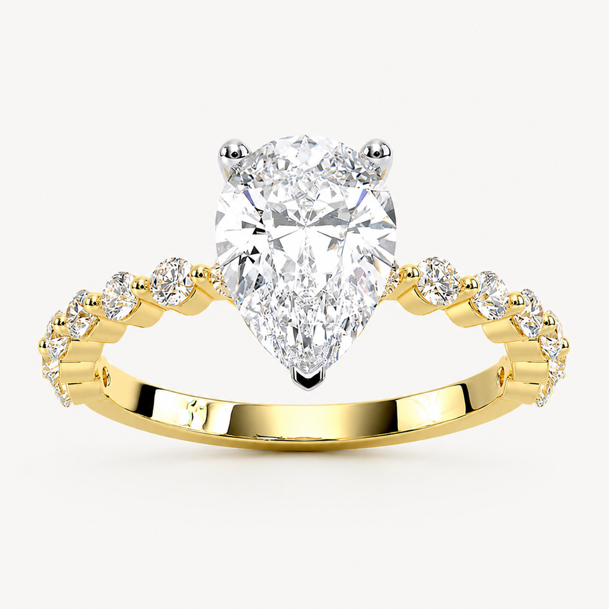 Fred Pear Setting Ring