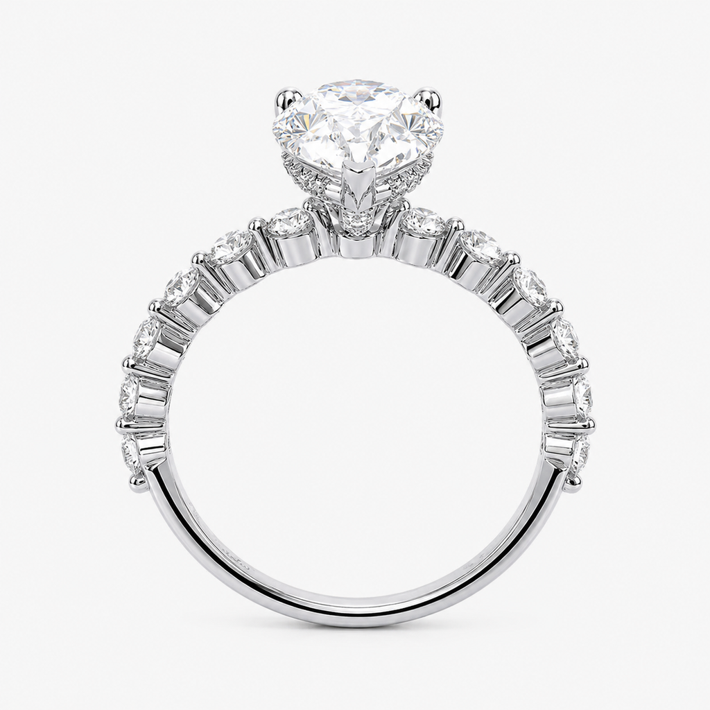 Fred Pear Setting Ring