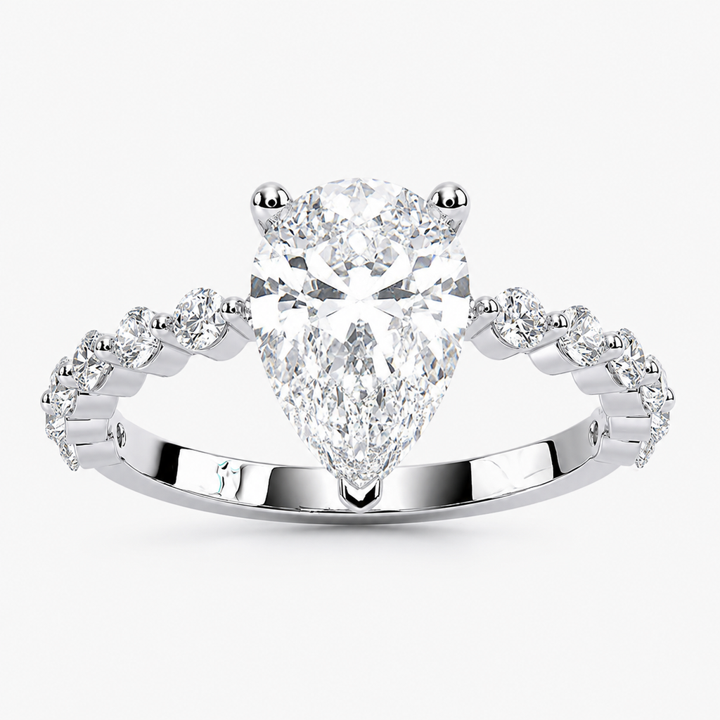 Fred Pear Setting Ring