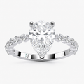Fred Pear Setting Ring