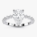 Fred Pear Setting Ring