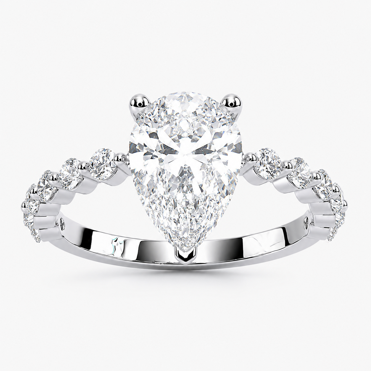 Fred Pear Setting Ring