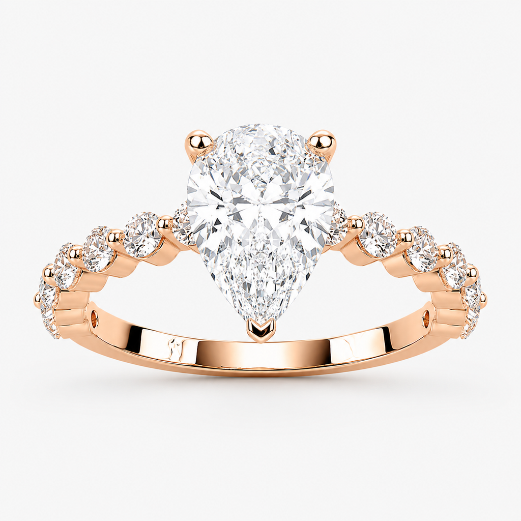 Fred Pear Setting Ring
