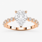 Fred Pear Setting Ring