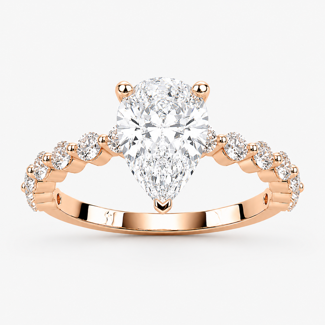 Fred Pear Setting Ring