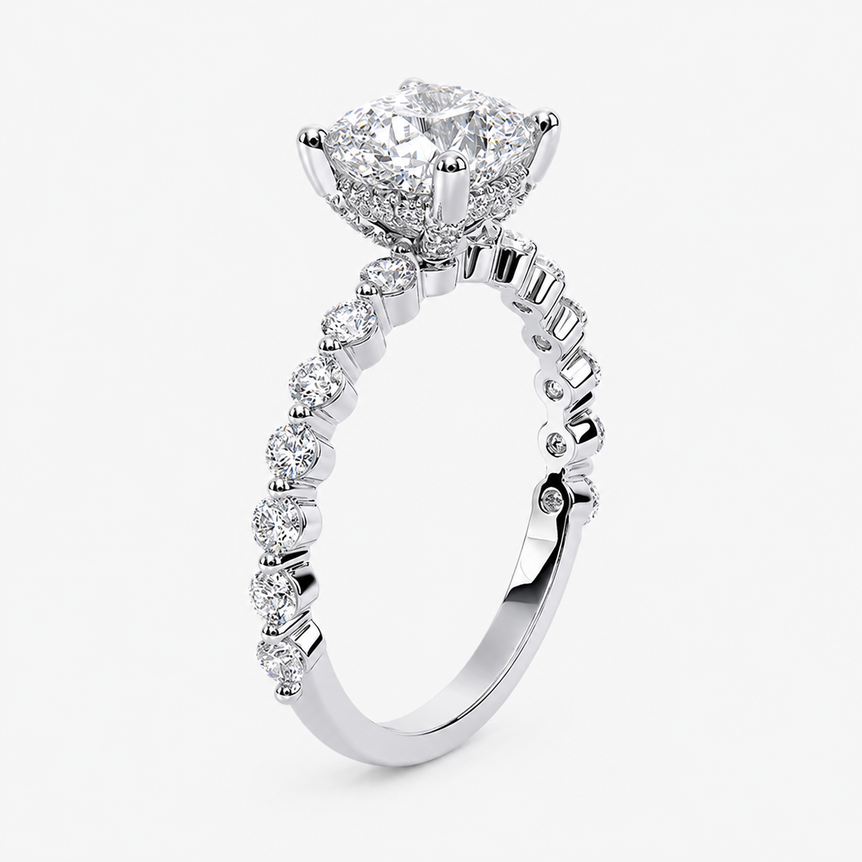 Fred Cushion Setting Ring