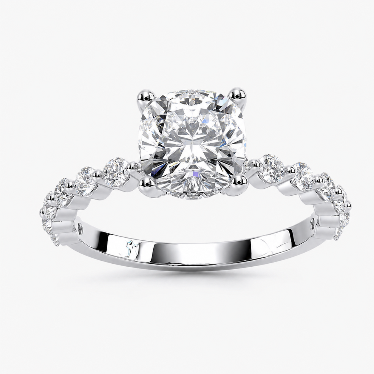Fred Cushion Setting Ring