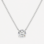 Classic Diamond Solitaire Pendant