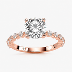 Fred Round Setting RIng