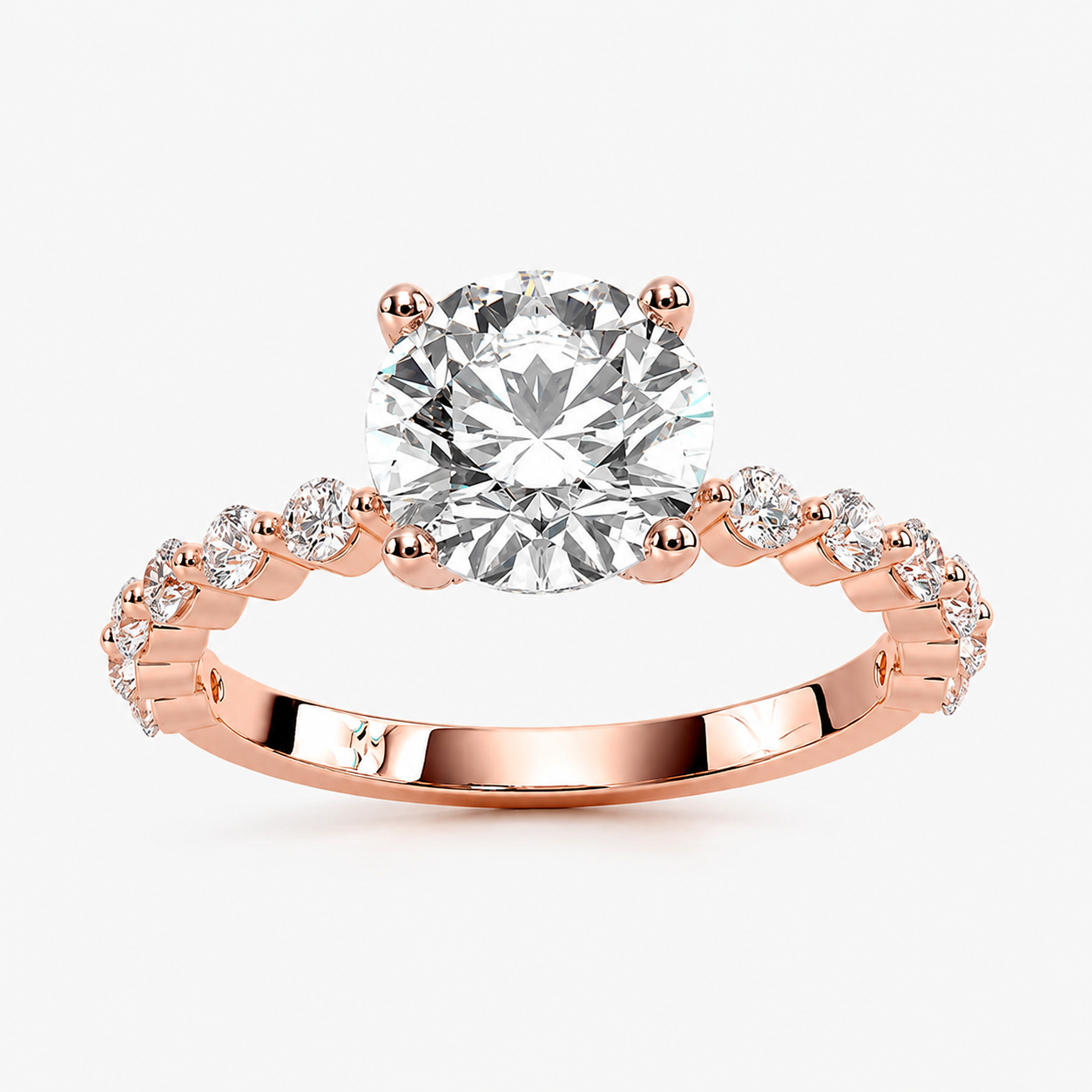 Fred Round Setting RIng
