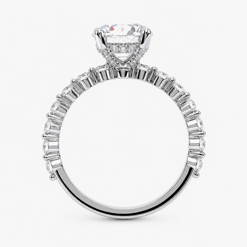 Fred Round Setting RIng