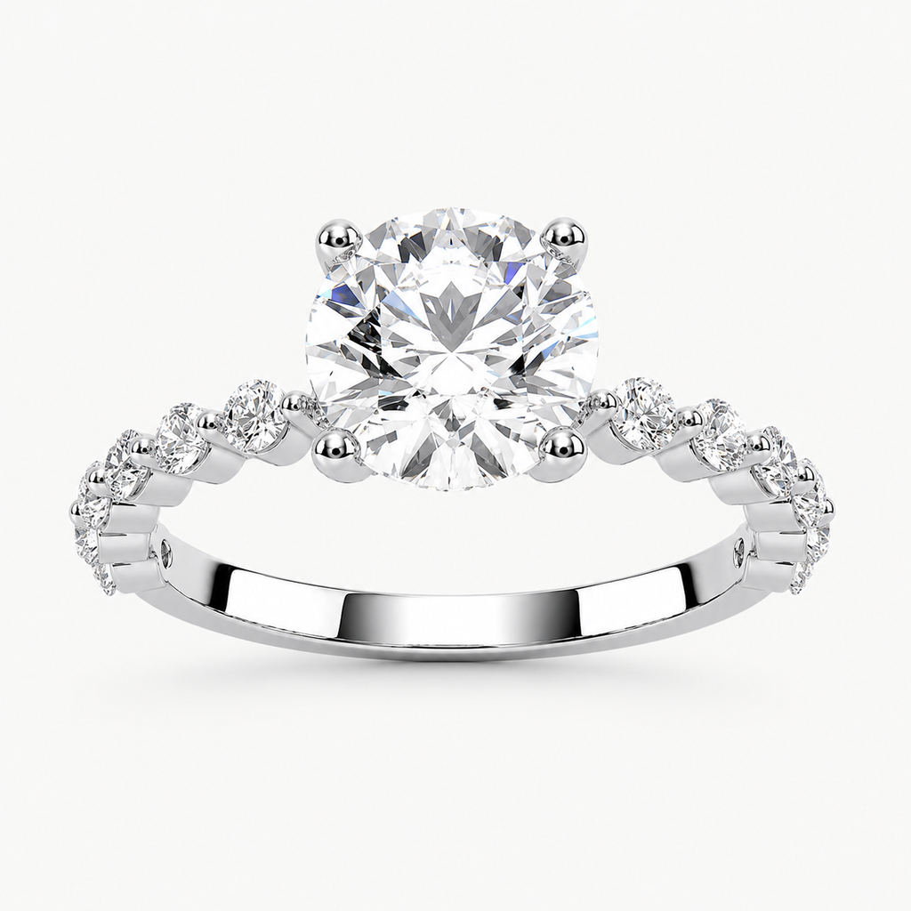 Fred Round Setting RIng