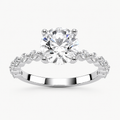 Fred Round Setting RIng