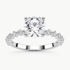 Fred Round Setting RIng