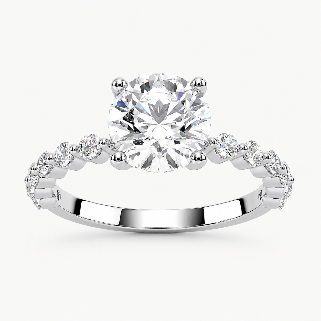 Fred Round Setting RIng