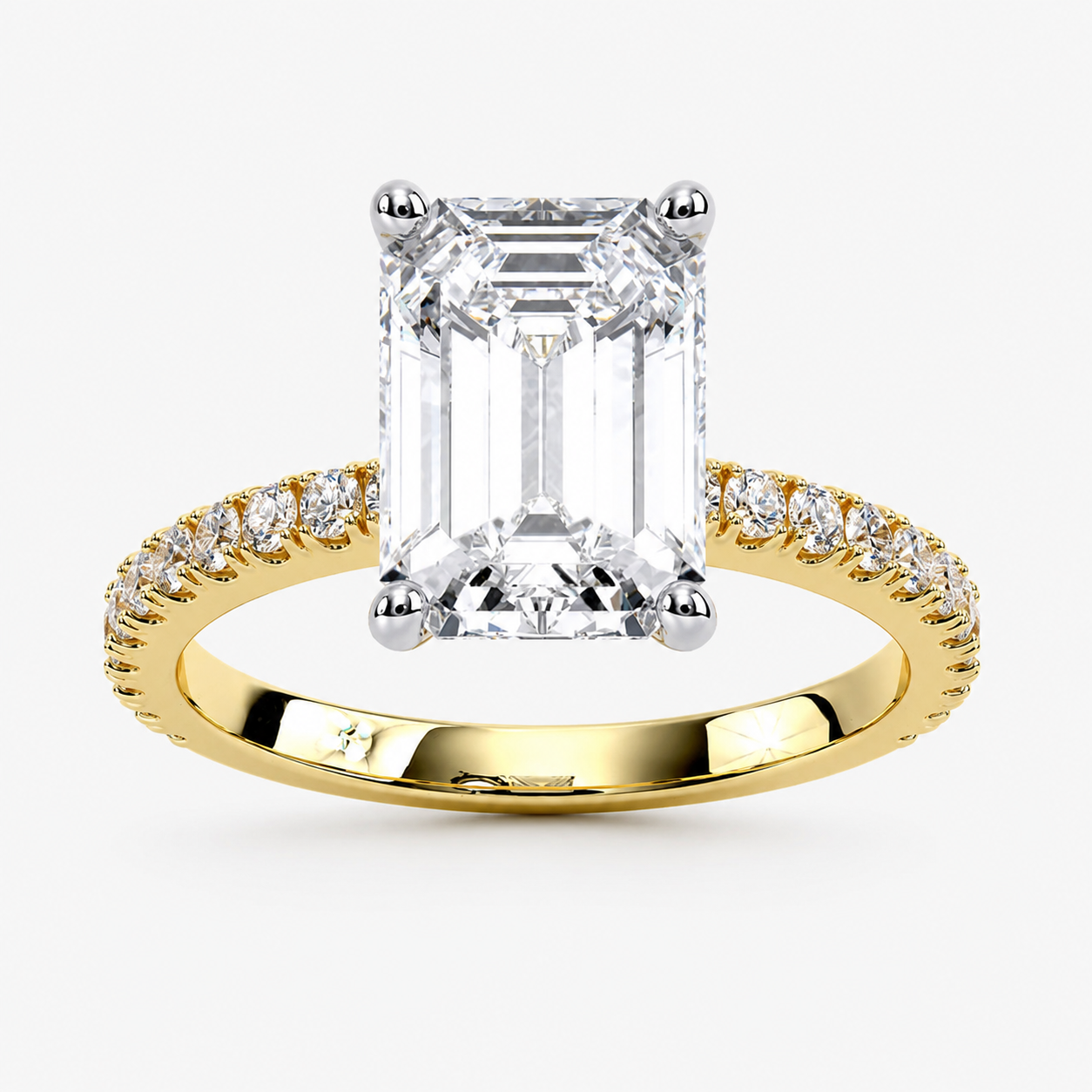 Nova Emerald Setting Ring