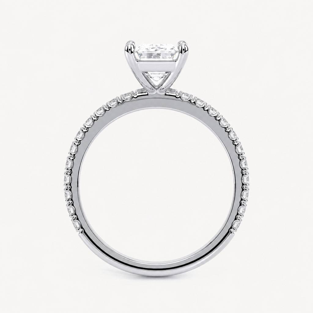 Nova Emerald Setting Ring