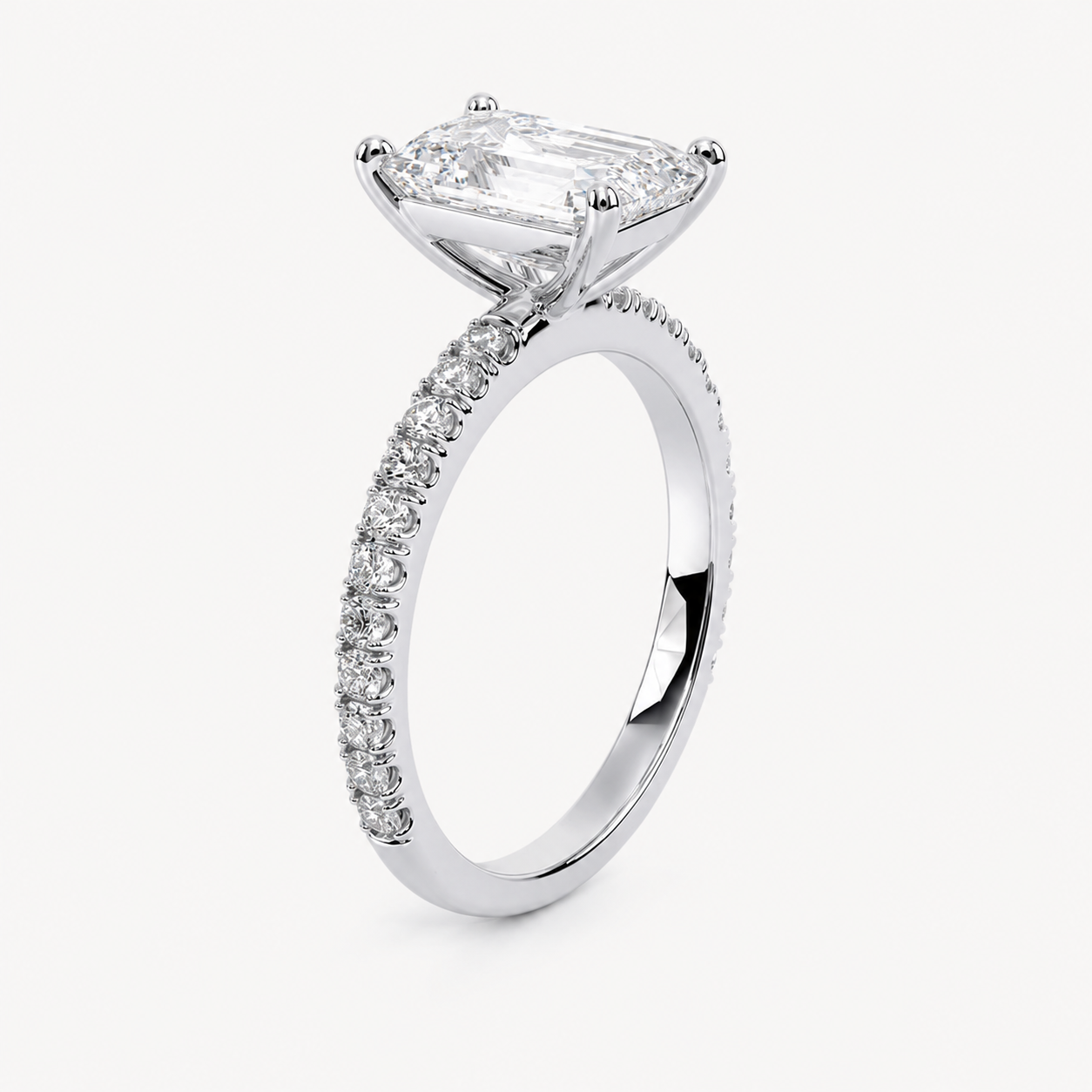 Nova Emerald Setting Ring