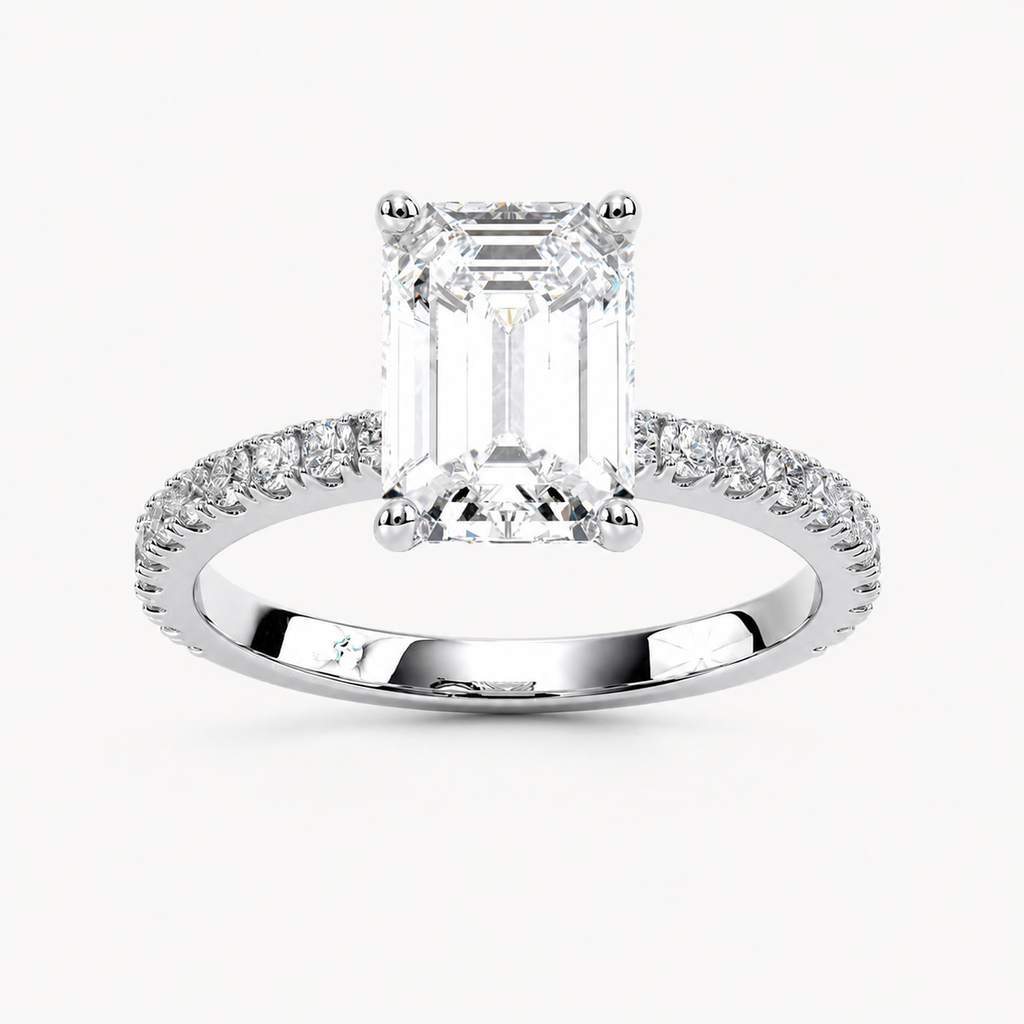 Nova Emerald Setting Ring
