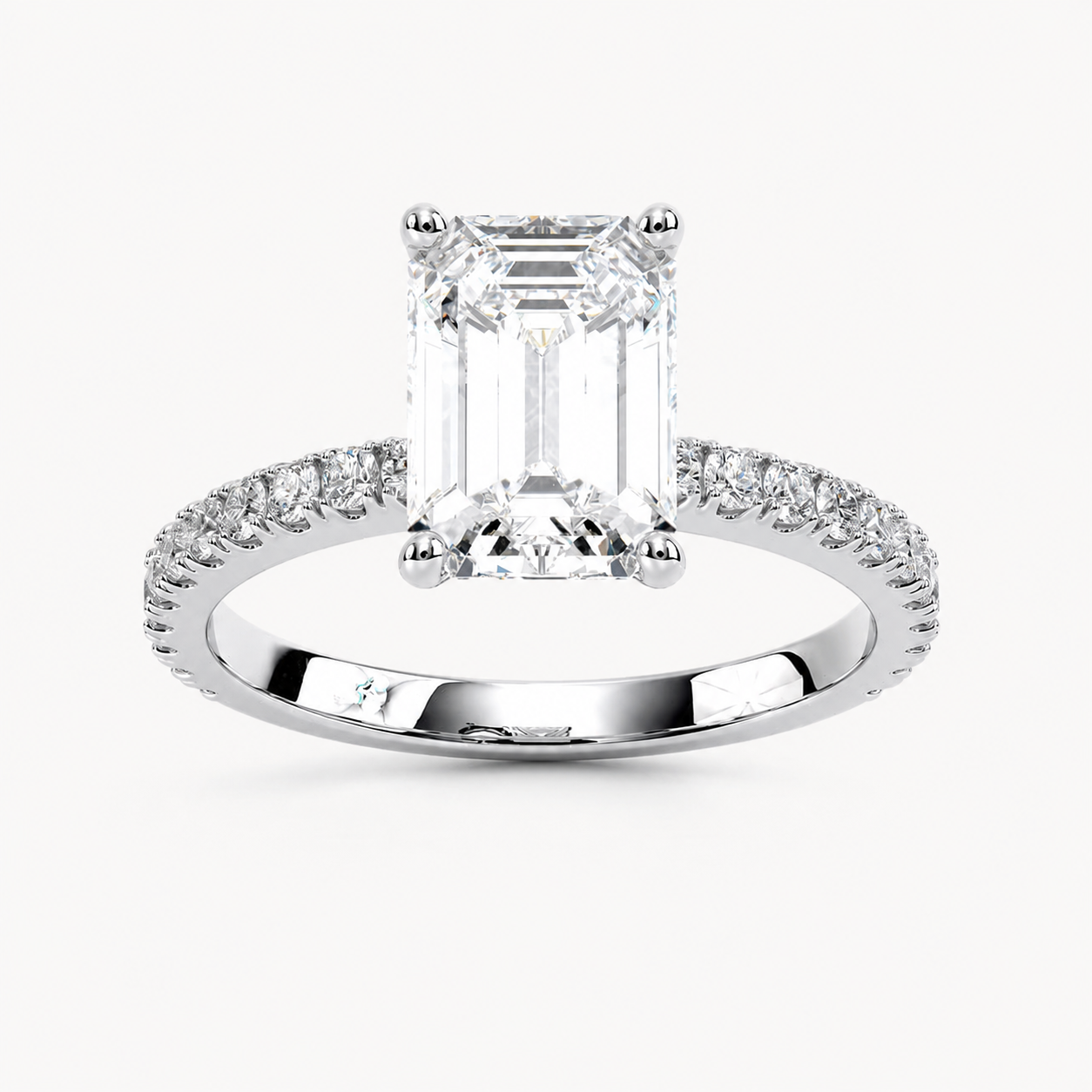 Nova Emerald Setting Ring