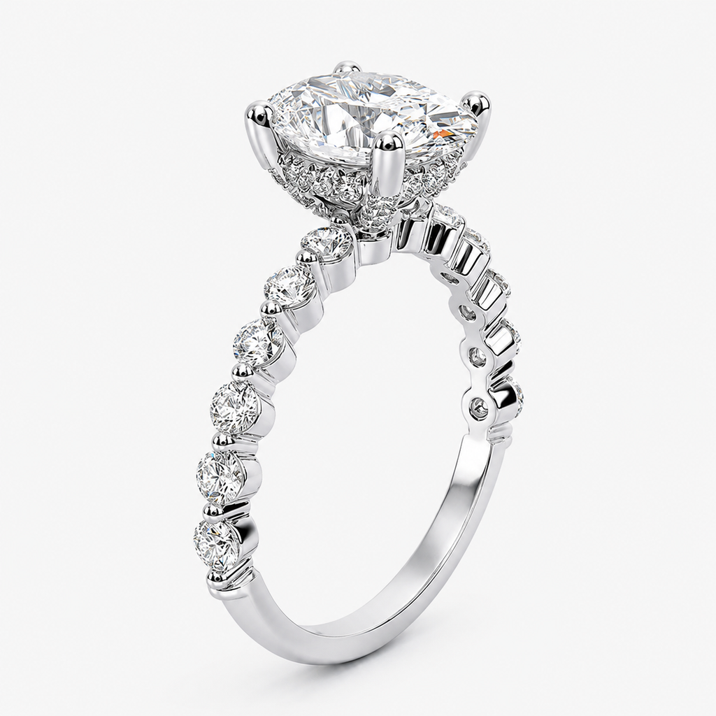 Fred Oval Setting Ring