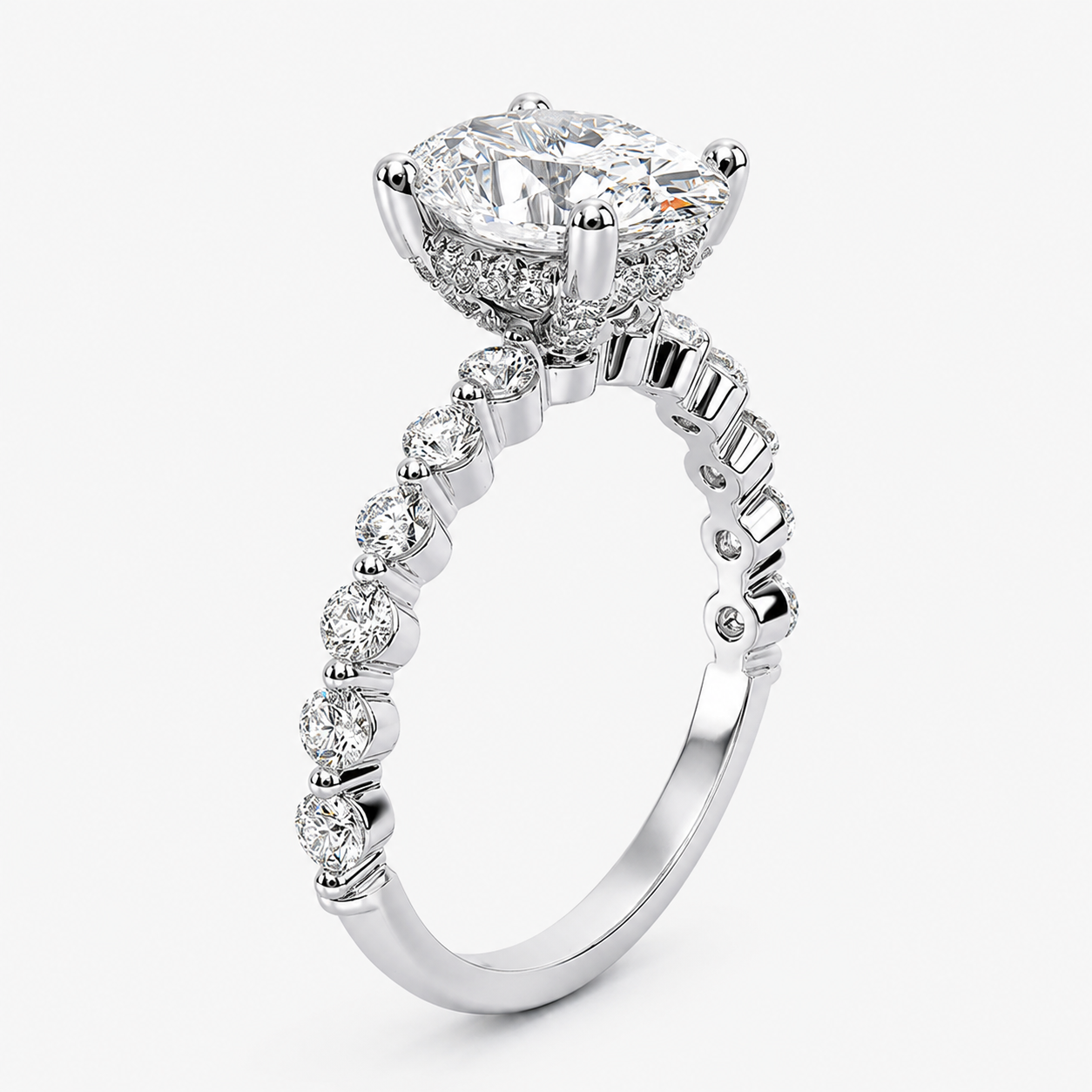 Fred Oval Setting Ring